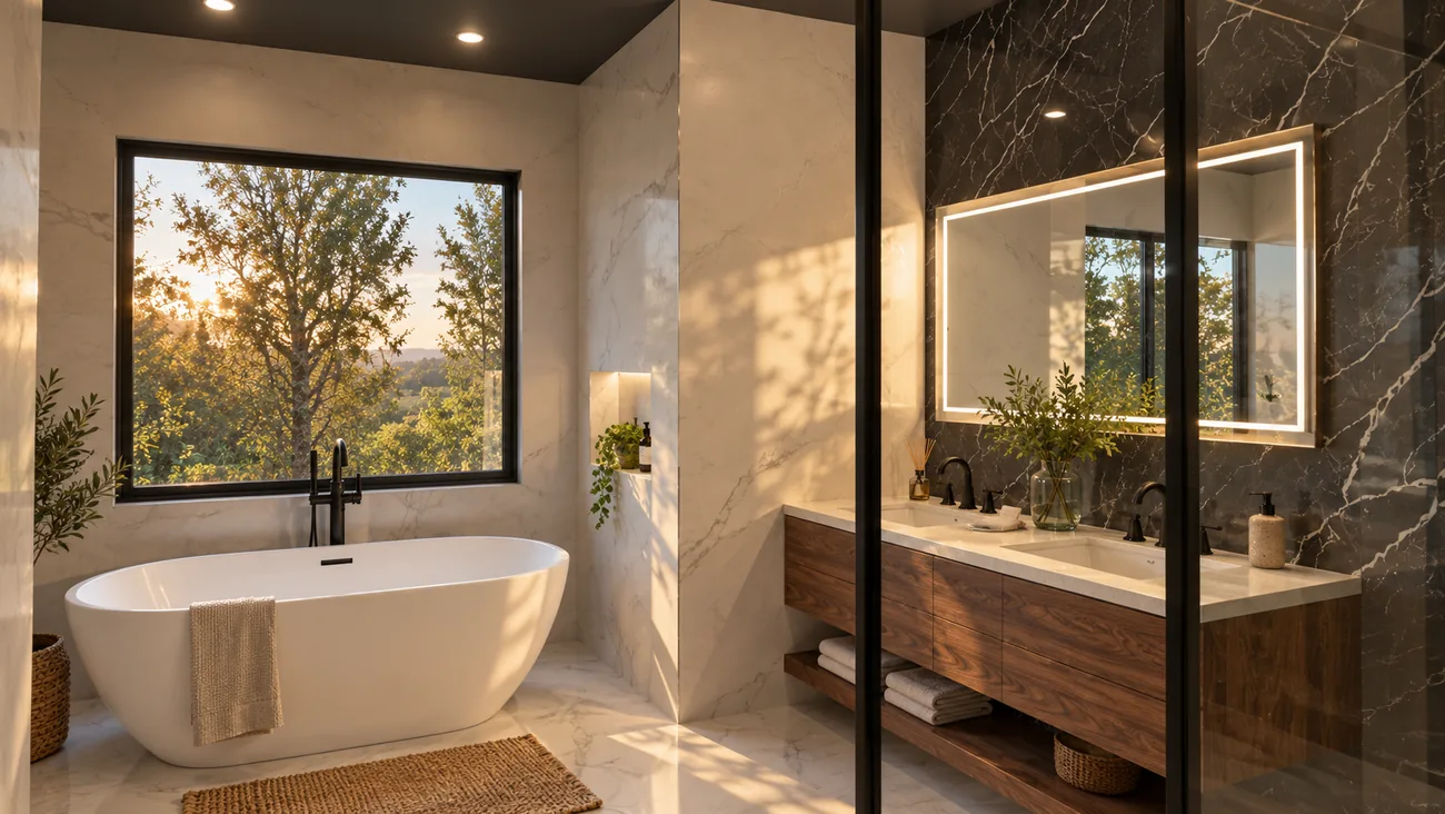 Photoreal bathroom
